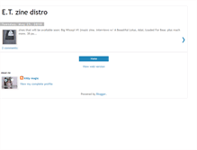 Tablet Screenshot of etzinedistro.blogspot.com