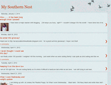 Tablet Screenshot of mysouthernnest.blogspot.com