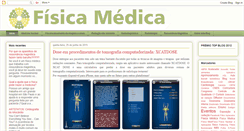 Desktop Screenshot of fisica-medica.blogspot.com