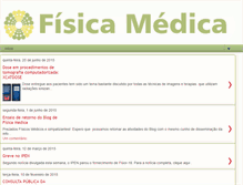 Tablet Screenshot of fisica-medica.blogspot.com