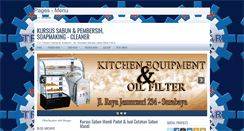 Desktop Screenshot of kursus-sabun-pembersih-soapmaking.blogspot.com