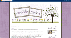 Desktop Screenshot of meredithsgarden1.blogspot.com