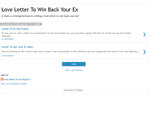 Tablet Screenshot of lovelettertowinbacke79.blogspot.com