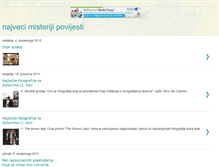 Tablet Screenshot of najveci-misteriji.blogspot.com