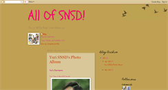 Desktop Screenshot of girlsgenerationandsnsd.blogspot.com