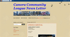 Desktop Screenshot of mycanora.blogspot.com