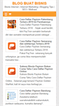 Mobile Screenshot of bisnisbloggerku.blogspot.com