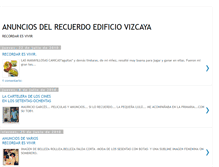 Tablet Screenshot of anunciosdelrecuerdoedificiovizcaya.blogspot.com