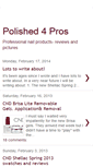 Mobile Screenshot of polished4pros.blogspot.com