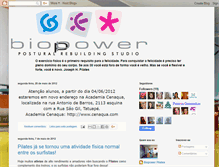 Tablet Screenshot of biopoweraulasdepilates.blogspot.com