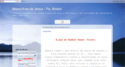 Desktop Screenshot of maravilhasdejesus-parquebristol.blogspot.com