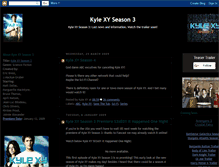 Tablet Screenshot of kyle-xy-season-3.blogspot.com