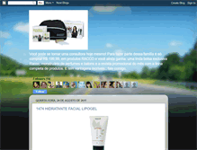 Tablet Screenshot of ana-cosmeticosprodutosnaturais.blogspot.com