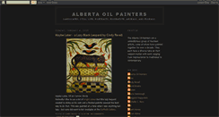 Desktop Screenshot of albertaoilpainters.blogspot.com