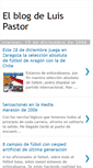 Mobile Screenshot of elblogdeluispastor.blogspot.com