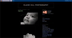 Desktop Screenshot of elainehillphotography.blogspot.com