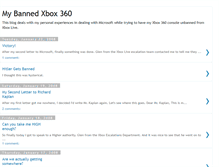 Tablet Screenshot of bannedxbox360.blogspot.com