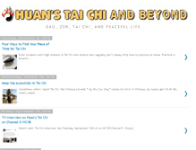 Tablet Screenshot of huanstaichi.blogspot.com