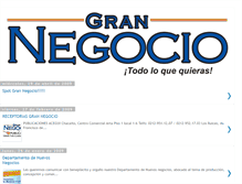 Tablet Screenshot of gnegocio.blogspot.com