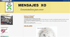 Desktop Screenshot of mensajesxo.blogspot.com