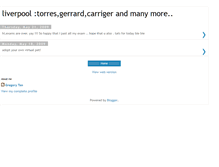 Tablet Screenshot of liverpoolnumberone.blogspot.com