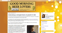 Desktop Screenshot of goodmorningbeerlovers.blogspot.com