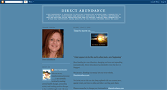 Desktop Screenshot of directabundance.blogspot.com