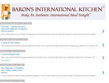 Tablet Screenshot of baronsinternationalkitchen.blogspot.com