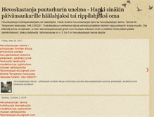 Tablet Screenshot of hevoskastanjasi.blogspot.com