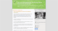 Desktop Screenshot of phonedetectivecom.blogspot.com