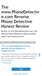 Mobile Screenshot of phonedetectivecom.blogspot.com