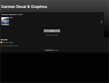 Tablet Screenshot of garmangraphics.blogspot.com