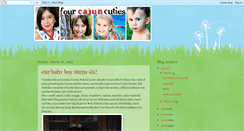 Desktop Screenshot of 4cajuncuties.blogspot.com