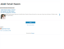 Tablet Screenshot of abdelfattahnaeem.blogspot.com