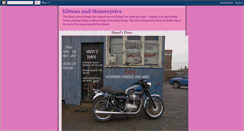 Desktop Screenshot of kittensandmotorcycles.blogspot.com