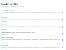 Tablet Screenshot of ecuador-turistico22.blogspot.com