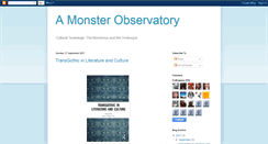 Desktop Screenshot of grotesque-observatory.blogspot.com