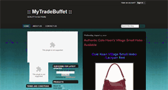 Desktop Screenshot of mytradebuffet.blogspot.com
