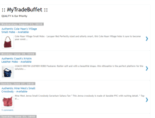 Tablet Screenshot of mytradebuffet.blogspot.com