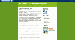 Desktop Screenshot of mrgreenhomes.blogspot.com