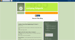 Desktop Screenshot of camping-bulgaria.blogspot.com