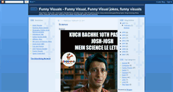 Desktop Screenshot of funnyvisuals.blogspot.com