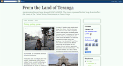 Desktop Screenshot of fromthelandofteranga.blogspot.com