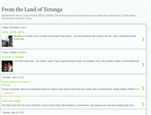 Tablet Screenshot of fromthelandofteranga.blogspot.com