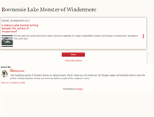 Tablet Screenshot of bownessie.blogspot.com