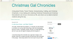 Desktop Screenshot of christmasgalchronicles.blogspot.com