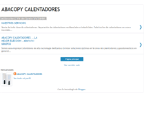 Tablet Screenshot of abacopycalentadores.blogspot.com