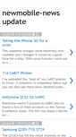 Mobile Screenshot of newmobile-news.blogspot.com