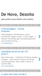 Mobile Screenshot of denovodezoito.blogspot.com