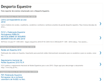 Tablet Screenshot of desportoequestre.blogspot.com